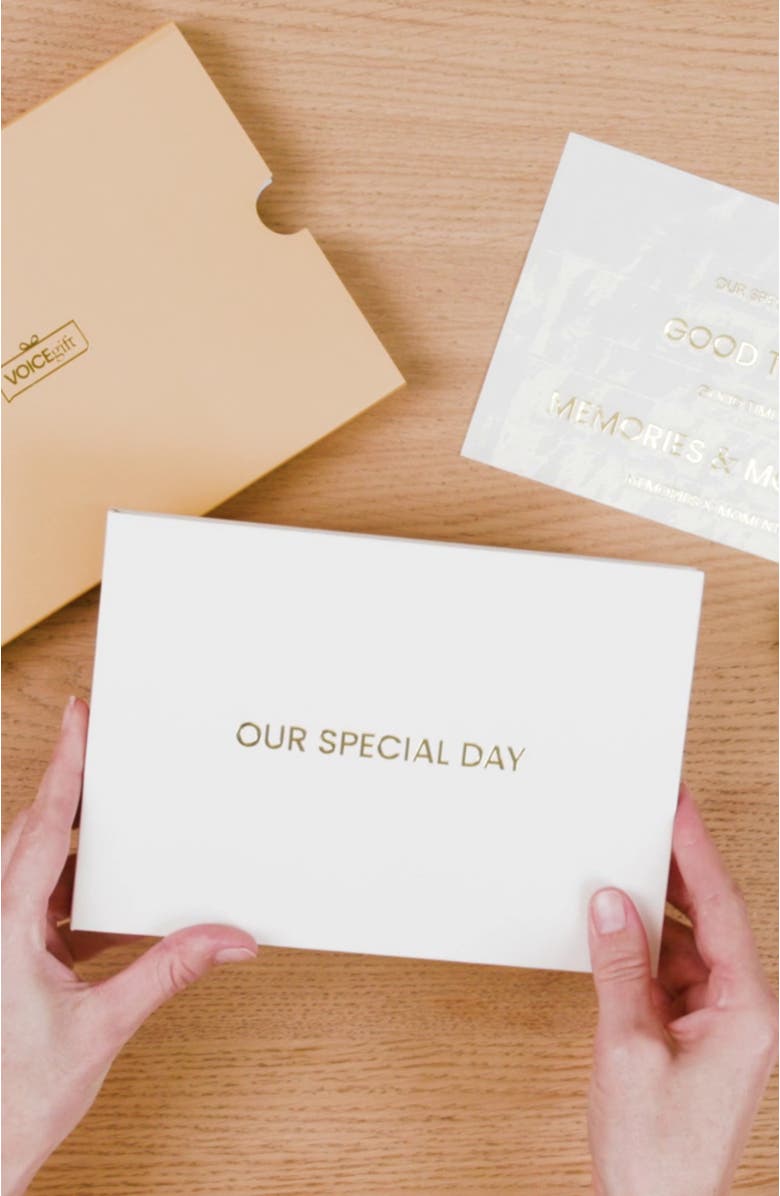 VoiceGift Video Book Kit, Alternate, color, White
