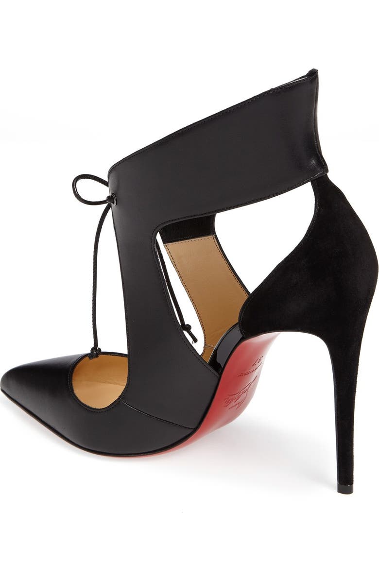 Christian Louboutin Ferme Rouge Pointy Toe Pump, Alternate, color,