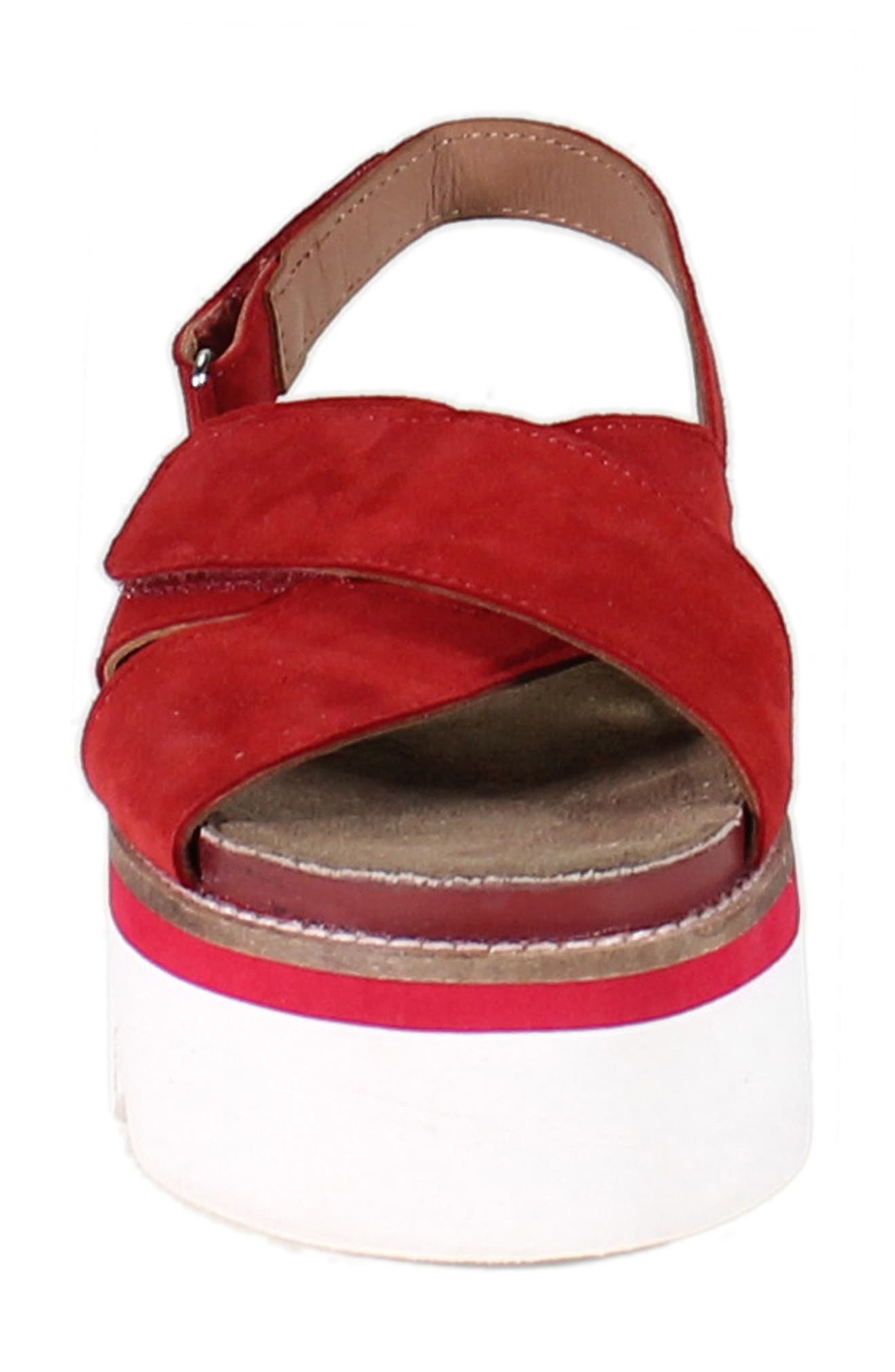 Diba True Razzle Dazz Slingback Platform Sandal, Alternate, color, 