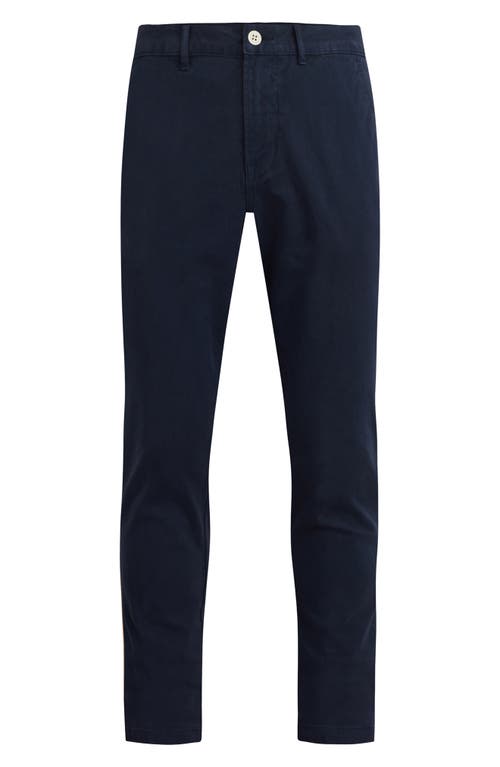 Hudson Jeans Slim Straight Leg Chinos In Blue