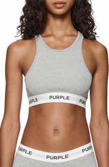 PURPLE BRAND Ribbed Bralette