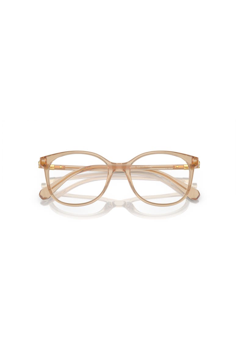 53mm Square optical glasses, Alternate, color, Brown