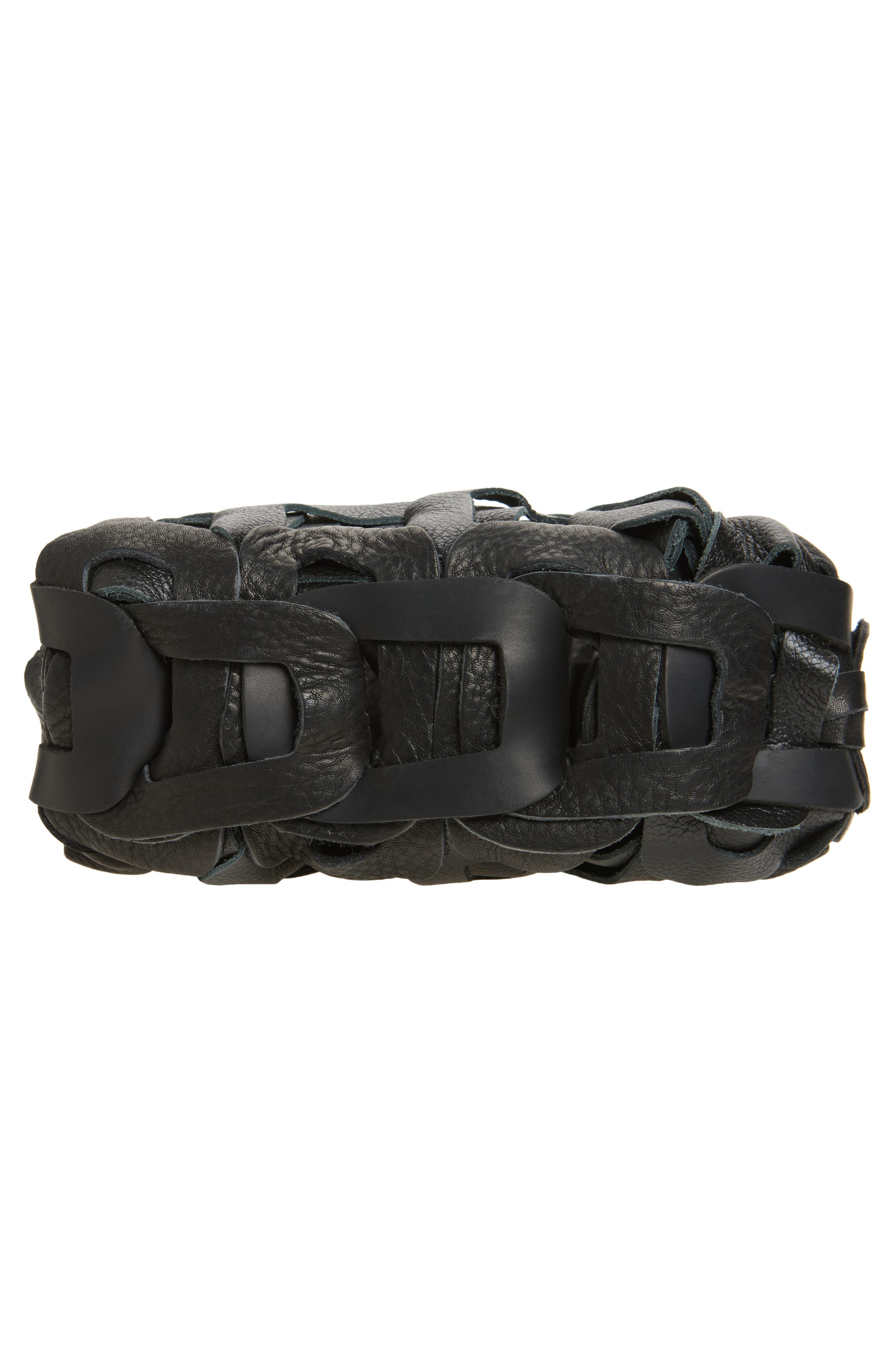 SC103 Mini Links Leather Tote, Alternate, color, Sid