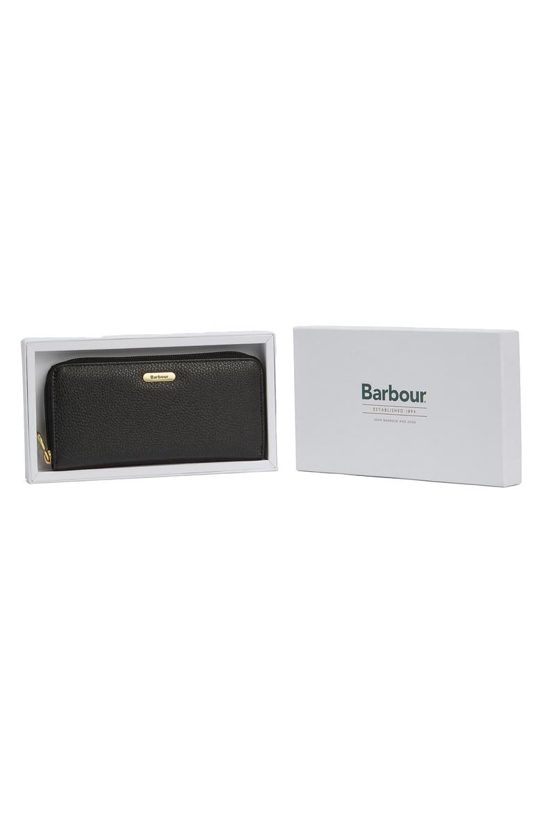 Birch RFID Leather Wallet, Alternate, color, BLACK