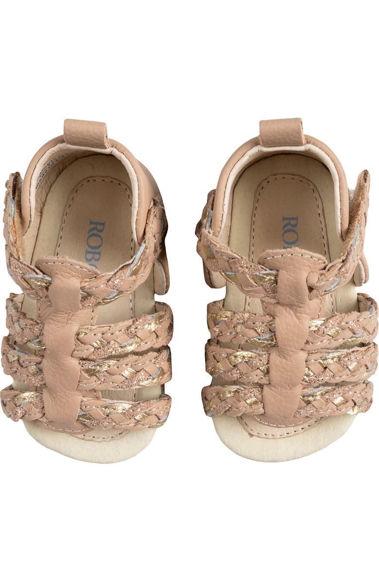 Robeez<sup>®</sup> Rae Crib Sandal, Alternate, color,