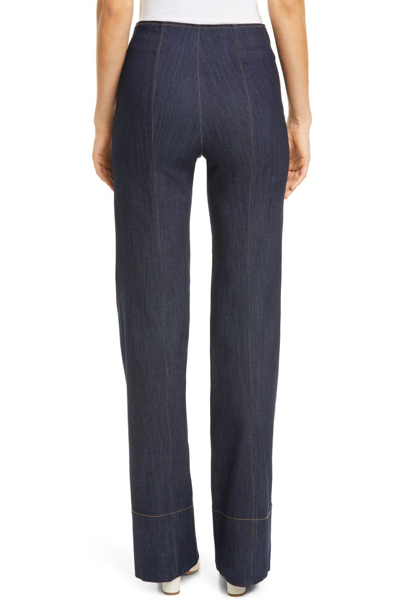 Cinq à Sept Zadie Wide Leg Jeans, Alternate, color,