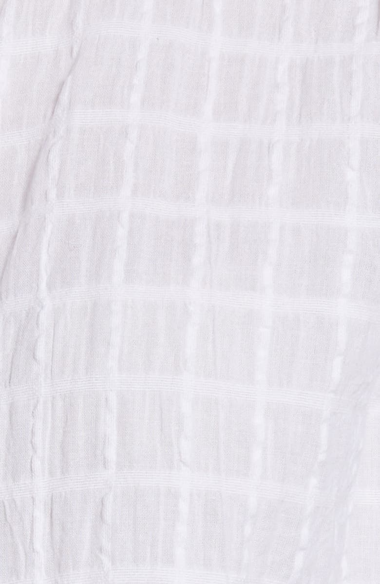 beachlunchlounge Charlene Pucker Button-Up Shirt, Alternate, color, 