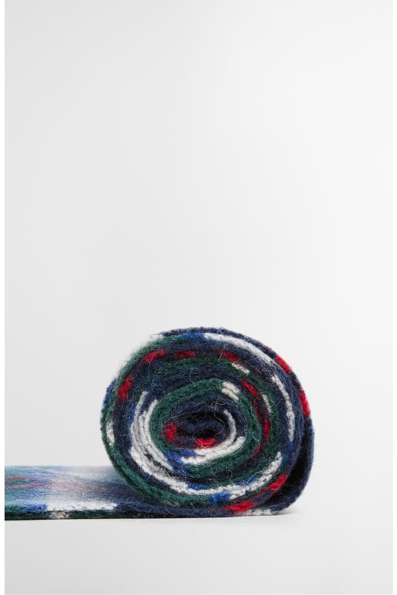 Tartan Lambswool & Cashmere Scarf, Alternate, color, EVERGREEN TARTAN