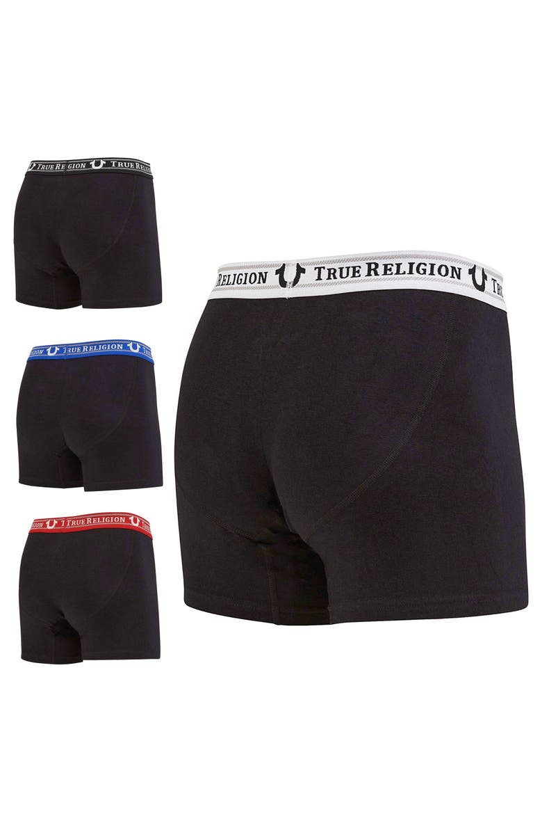 Mens Boxer Briefs Cotton Stretch Underwear for Men Pack of 4 Camo, Alternate, color, Black