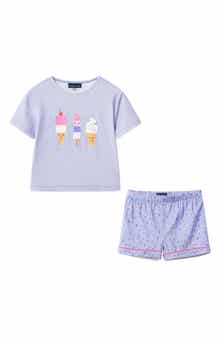 Andy & Evan Kids' Graphic Two-Piece Pajamas