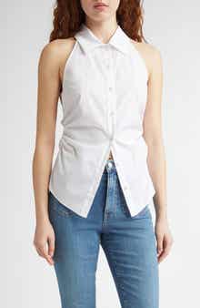 Veronica Beard Regina Sleeveless Shirt