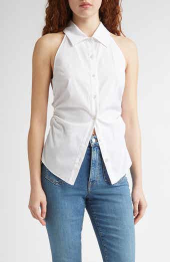 Veronica Beard Regina Sleeveless Shirt