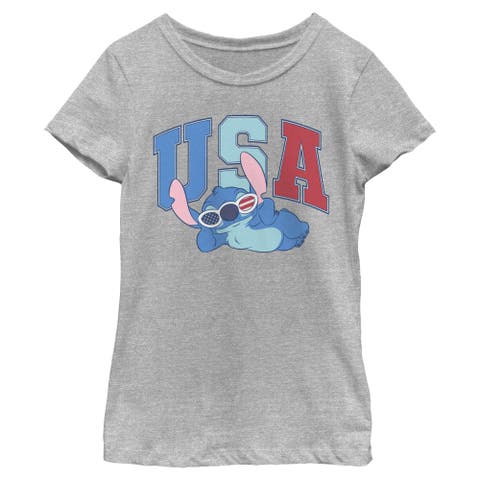 Girl's Lilo & Stitch American Experiment 626  Graphic T-Shirt