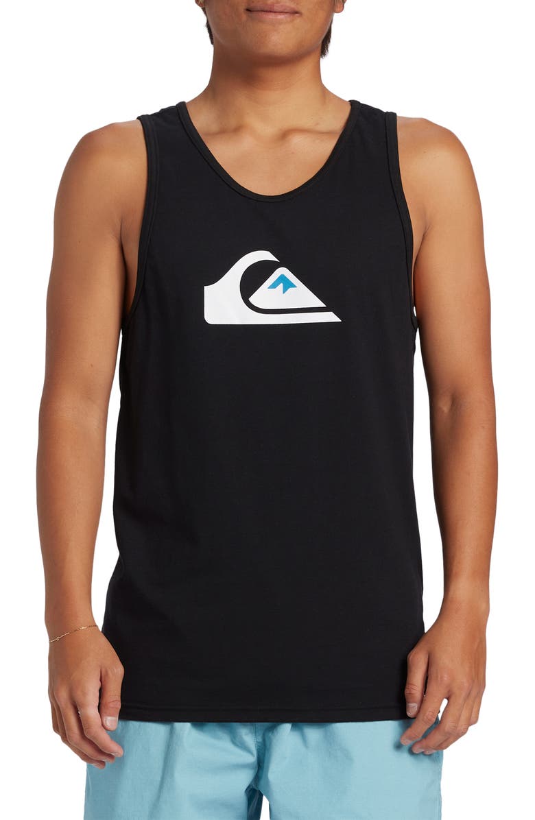 Quiksilver Logo Cotton Tank, Main, color, 