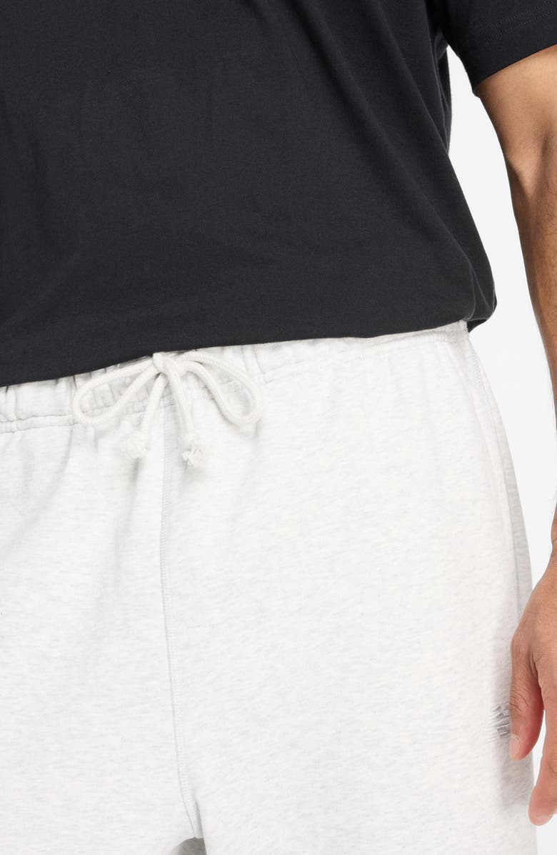 New Balance Athletics Cotton French Terry Sweatpants, Alternate, color, Ash Heather Grey