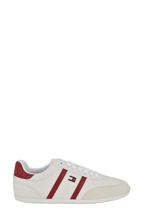 Tommy Hilfiger Eryanne Sneaker In Red/white