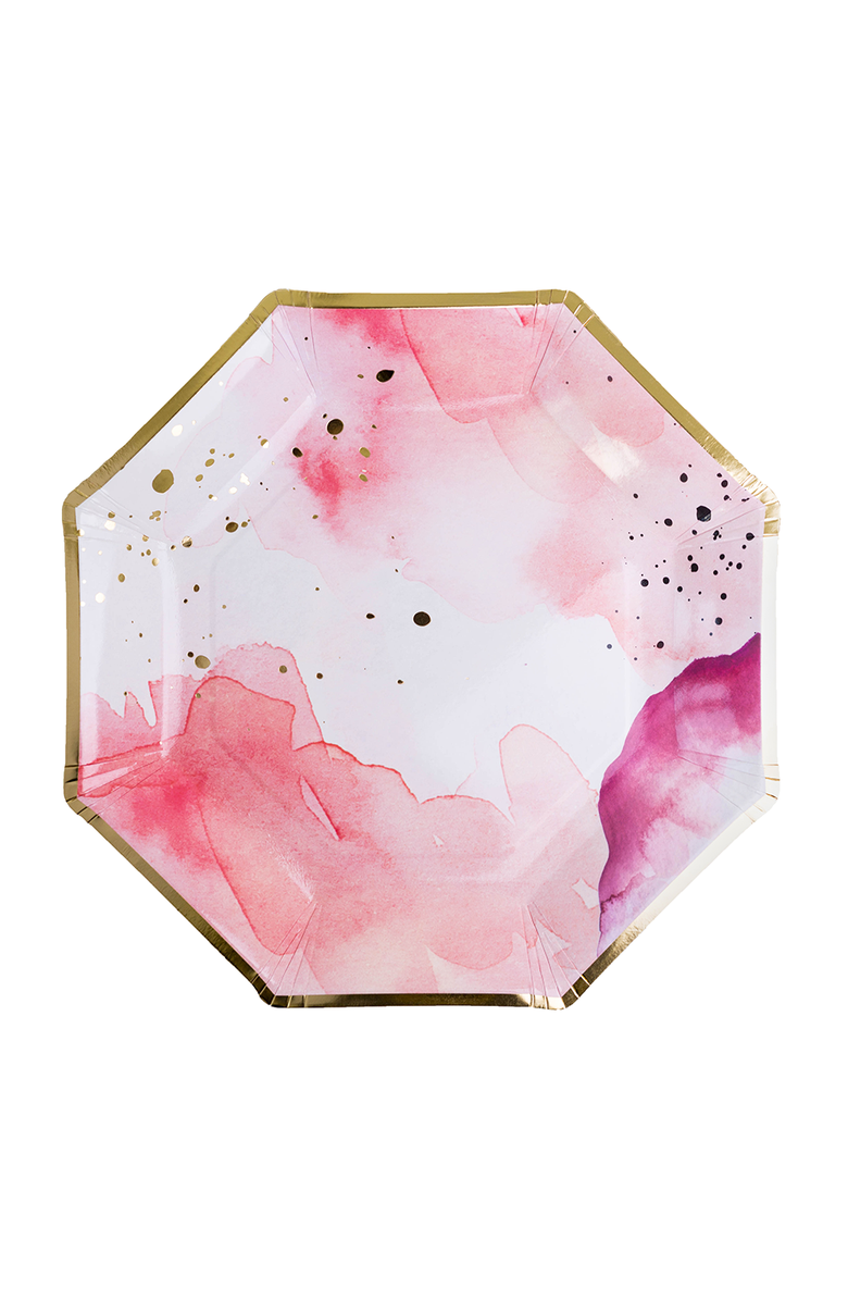 Jollity 
Co Pretty in Pink Charger Plates, Main, color, Assorted Pre-Pack