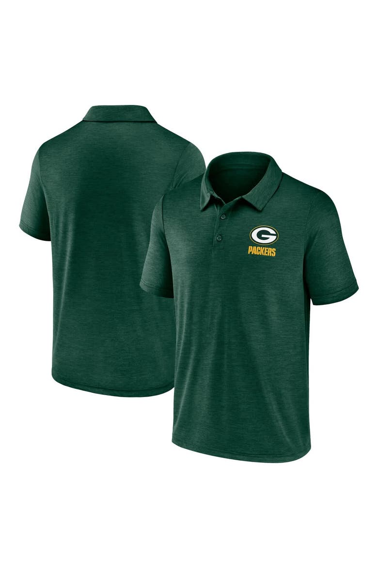 Men's Fanatics Green Green Bay Packers Making Waves Polo, Main, color, Green