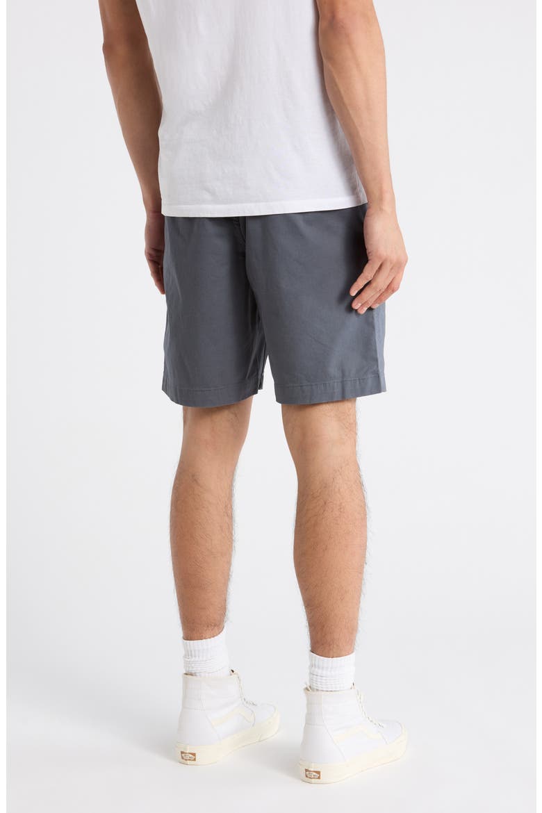 Road Trip Stretch Cotton Shorts, Alternate, color, DARK SLATE