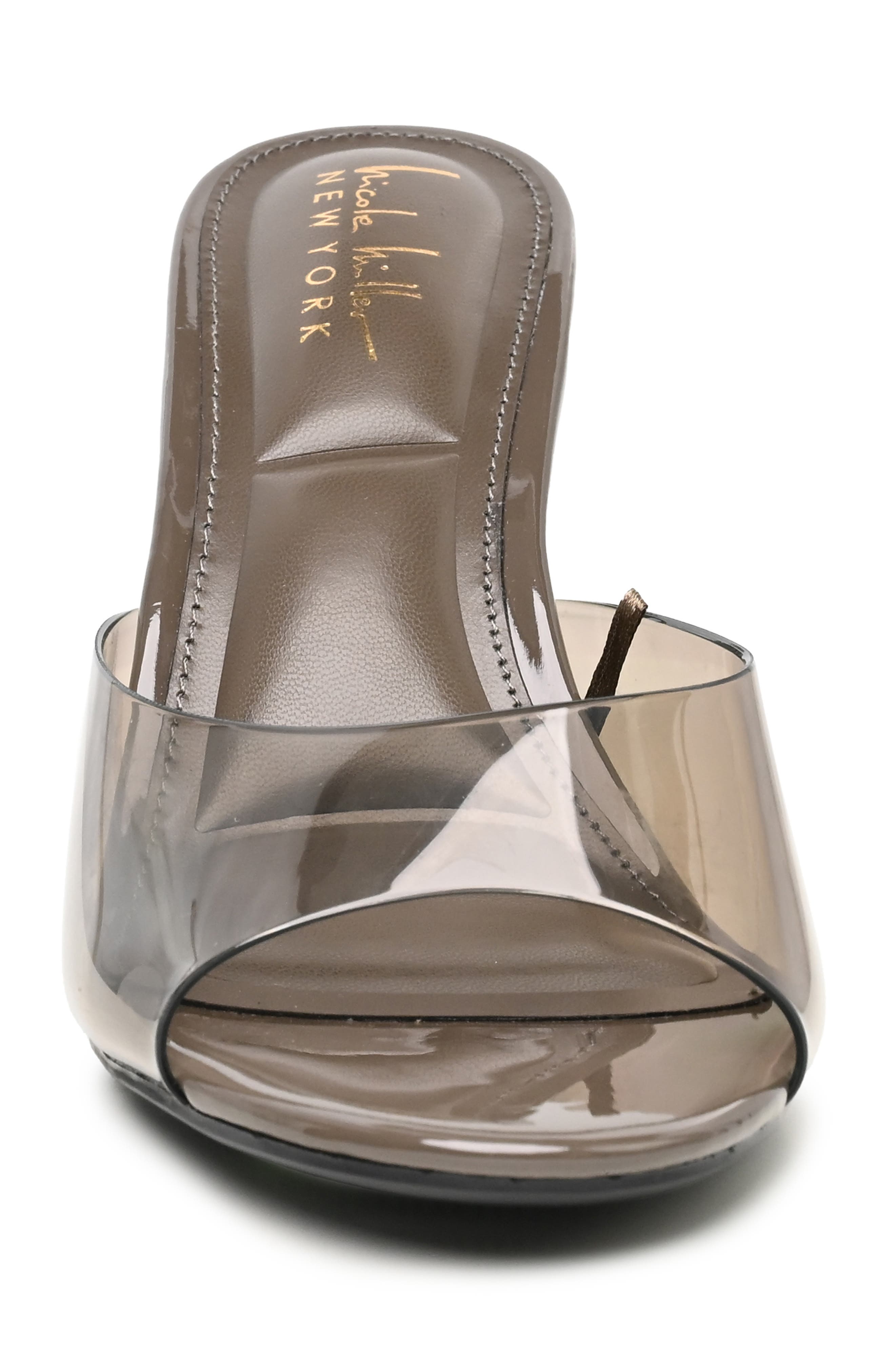 Candy Slide Sandal, Alternate, color, CHARCOAL
