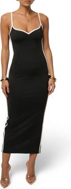 JLUXLABEL Jordin Contrast Trim Body-Con Dress