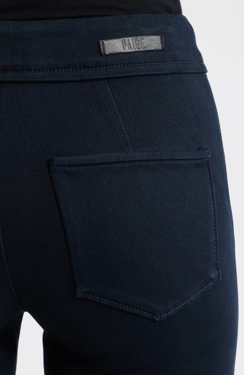 PAIGE Leenah Welt Pocket High Waist Wide Leg Jeans, Alternate, color, Control