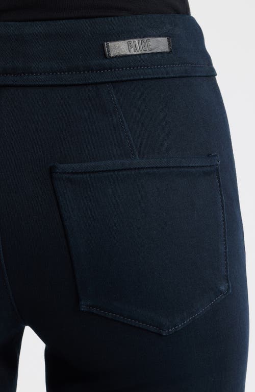 Paige Leenah Welt Pocket High Waist Wide Leg Jeans In Blue