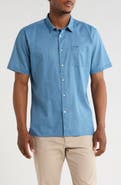 Barbour Pigment Dyed Cotton Button-Up Shirt