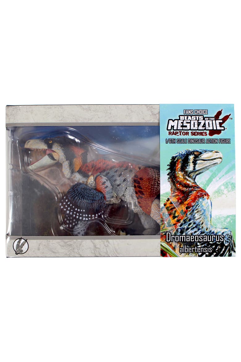 Dromaeosaurus Albertensis 1/6th Scale Action Figure, Alternate, color, Multicolored