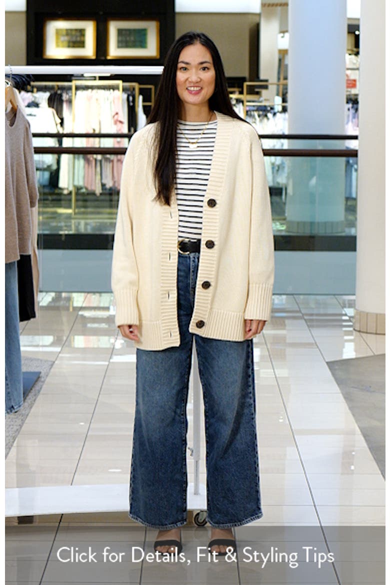 Oversized Cotton Cardigan video