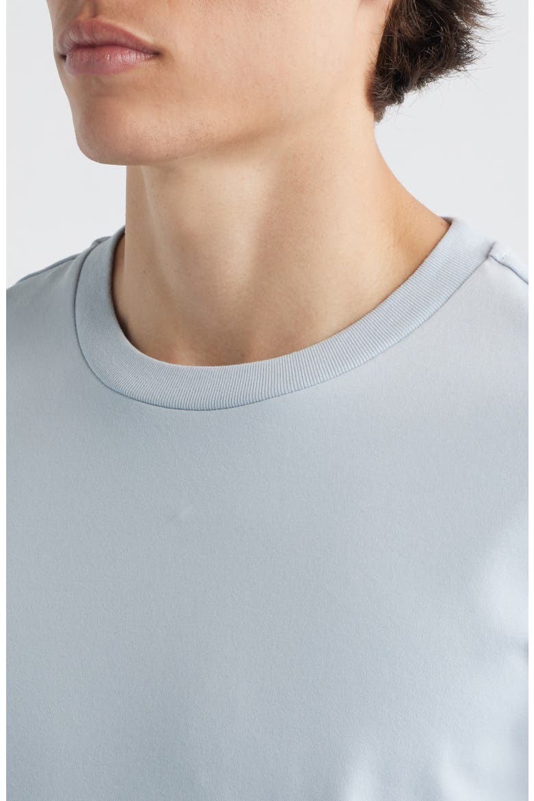 Peached Jersey T-Shirt, Alternate, color, PLAYA BLUE