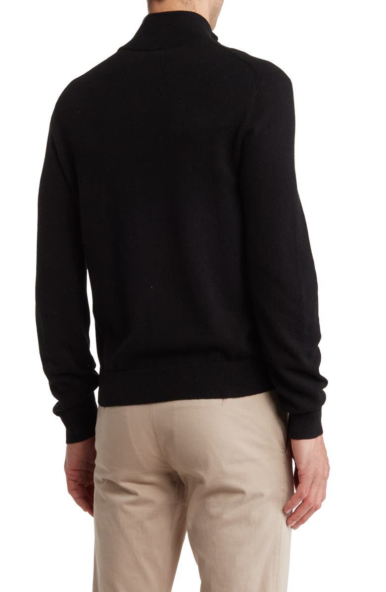 Amicale Cashmere Quarter-Zip Pullover, Alternate, color, 