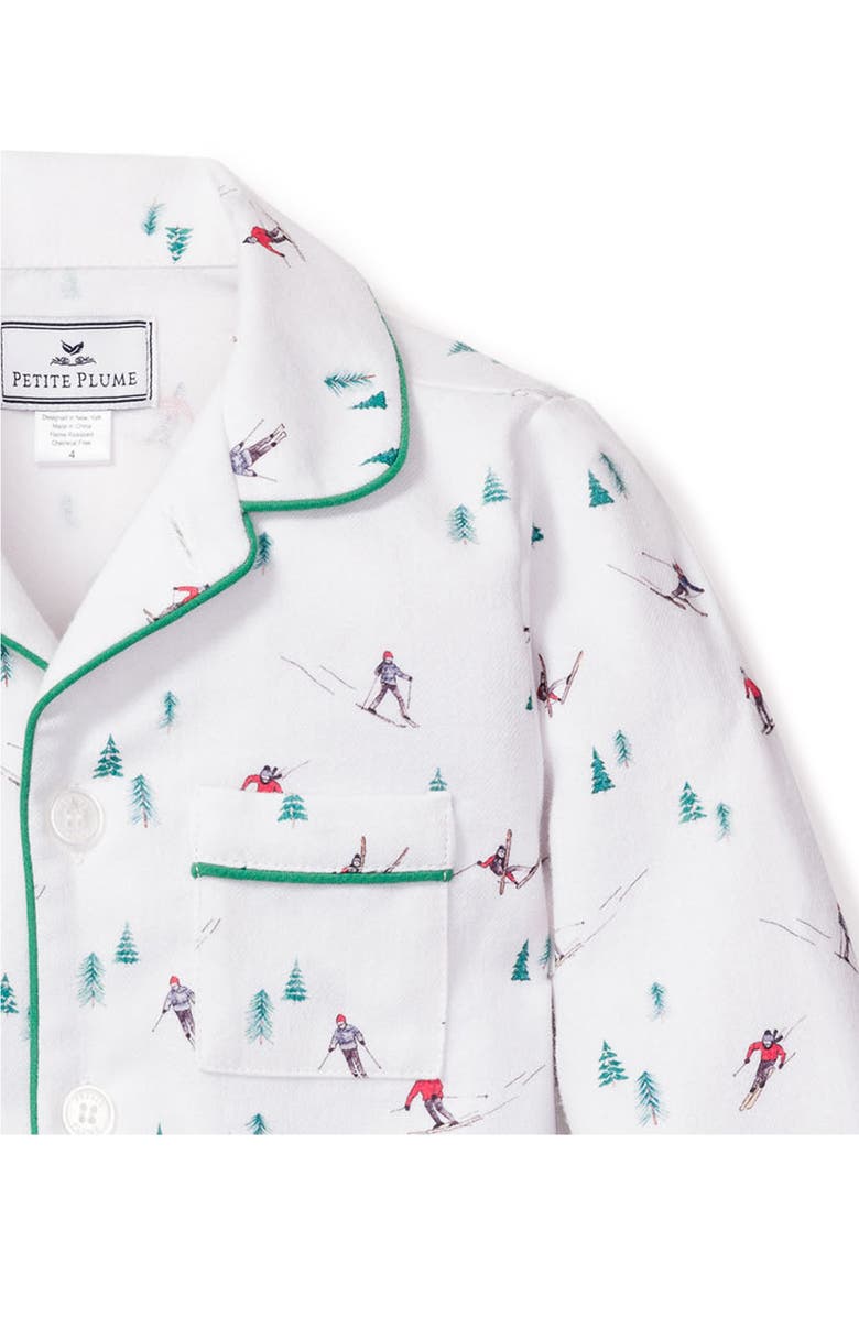 Petite Plume Kids' Après Ski Two-Piece Pajamas, Alternate, color, 