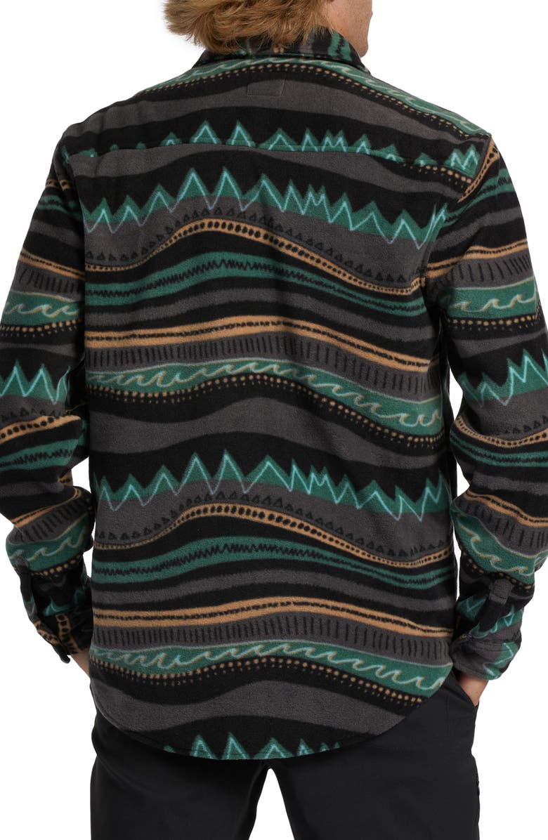 Billabong Furnace Flannel Button-Up Shirt, Alternate, color, Multi