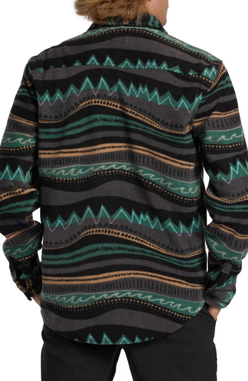 Billabong Furnace Flannel Button-up Shirt In Multi