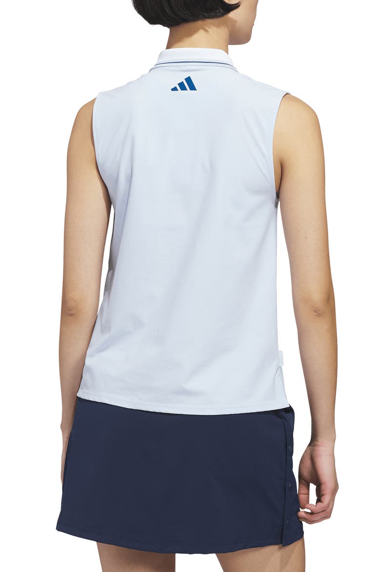 Performance Sleeveless Polo, Alternate, color, CRYSTAL SKY