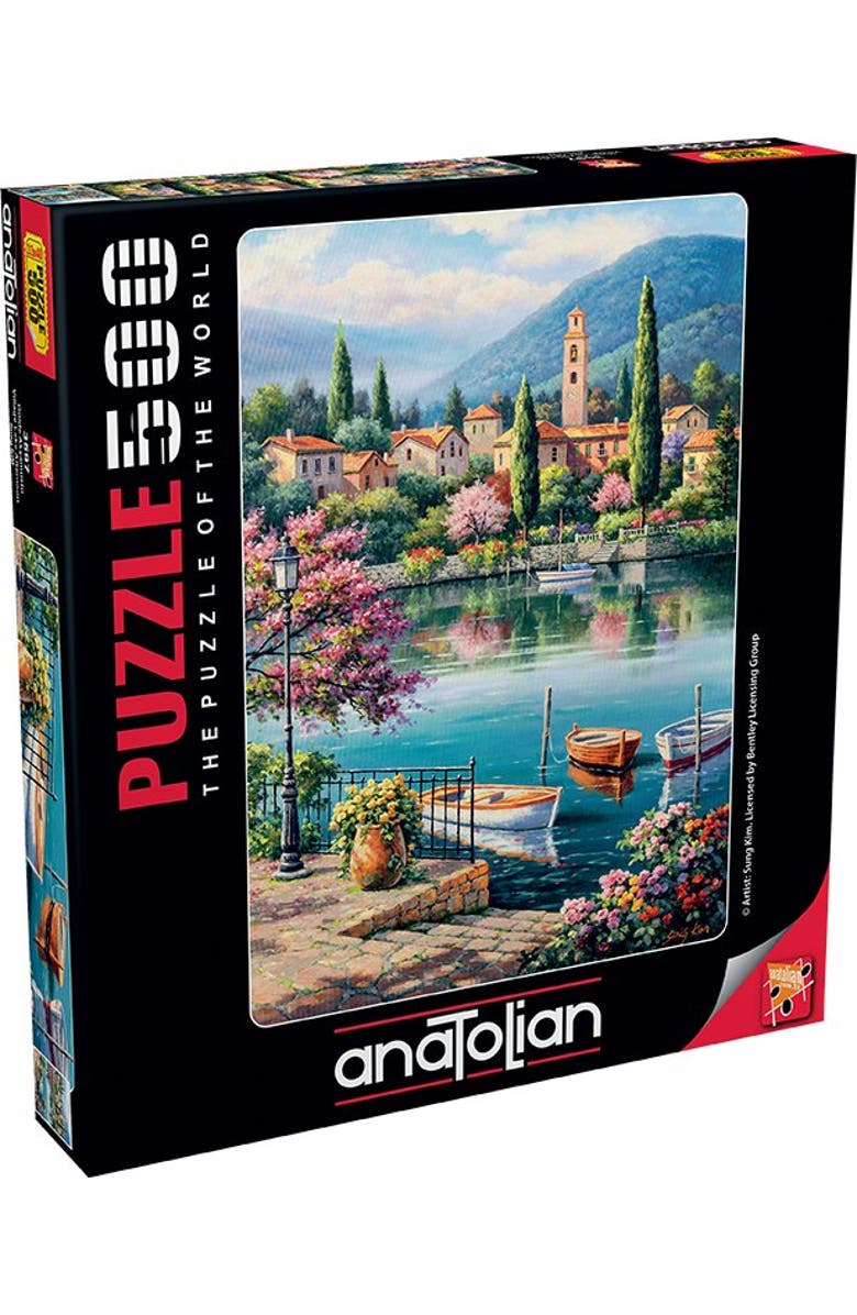 Anatolian Village Lake Afternoon 500 piece Jigsaw Puzzle for Adults, Main, color, Multicolor