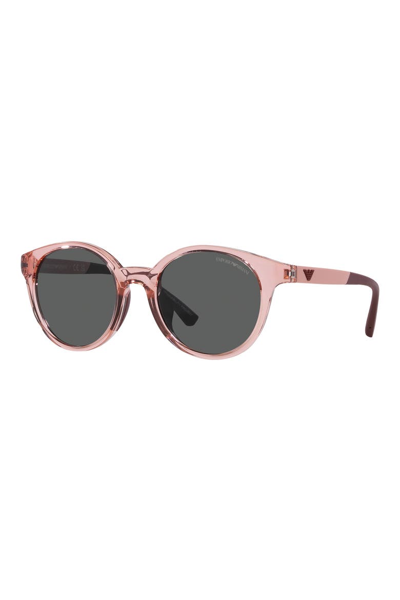 47mm Phantos Sunglasses, Alternate, color, SHINY PINK / DARK GREY