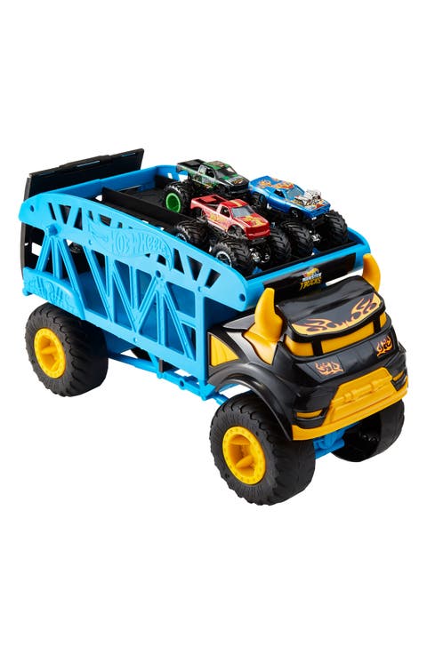 Kids' Monster Mover & Three Trucks Set