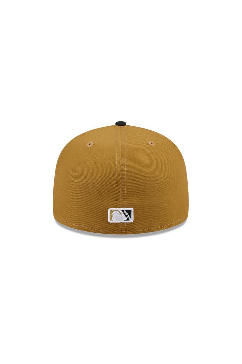 Men's New Era  Gold San Antonio Missions Theme Nights 59FIFTY Fitted Hat, Alternate, color, Gold