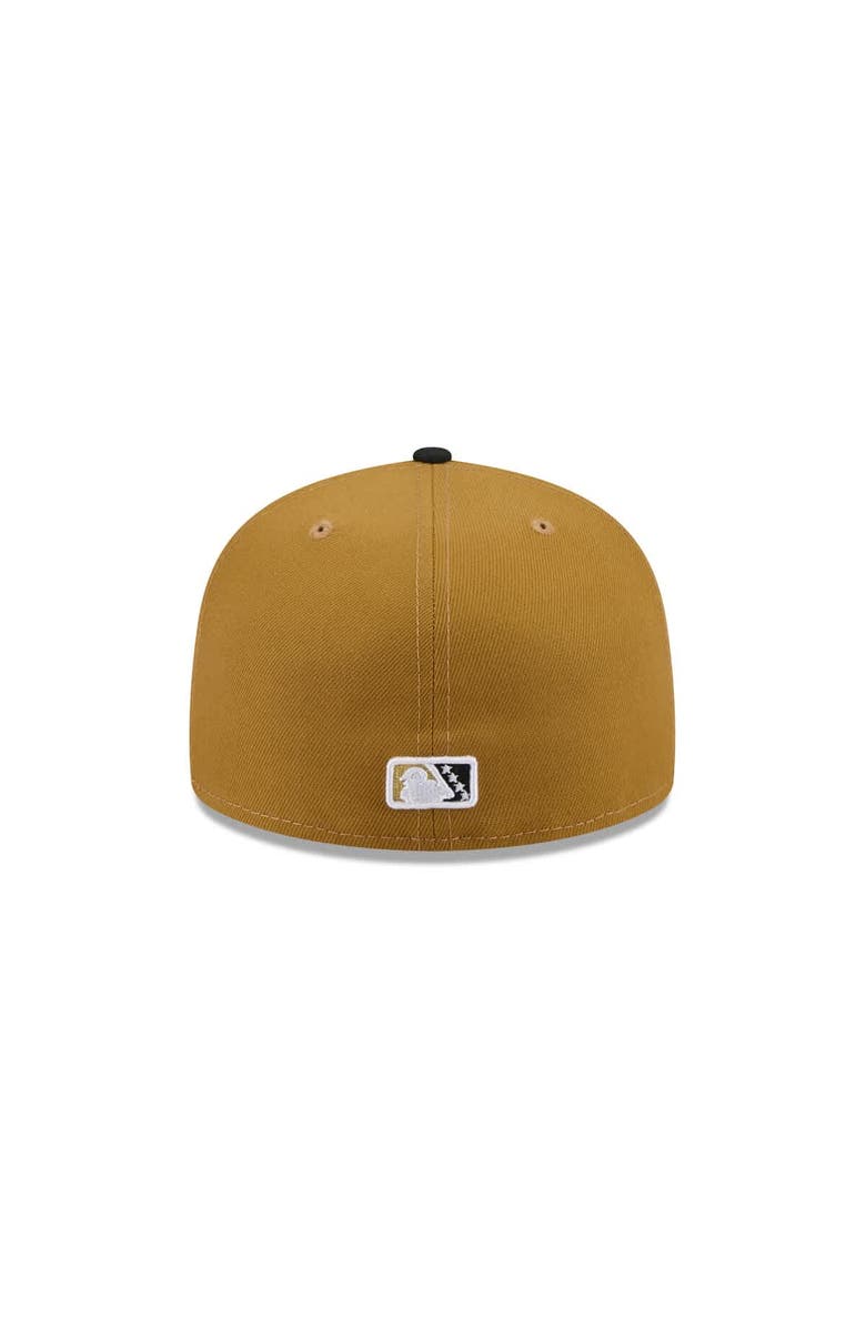 New Era Men's New Era Gold San Antonio Missions Theme Nights 59FIFTY Fitted Hat, Alternate, color, Gold