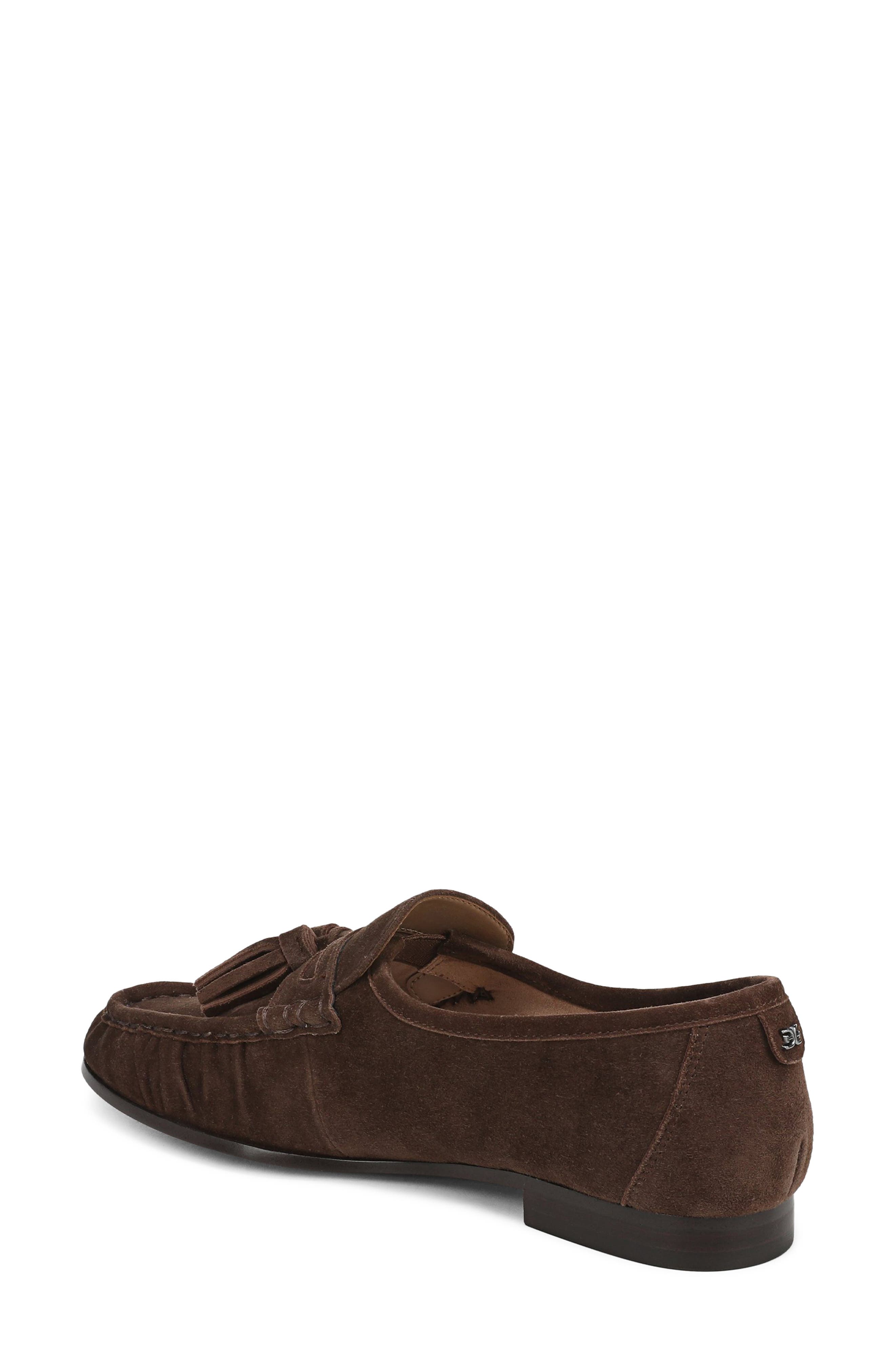 Lana Tassel Loafer, Alternate, color, MUSTANG BROWN