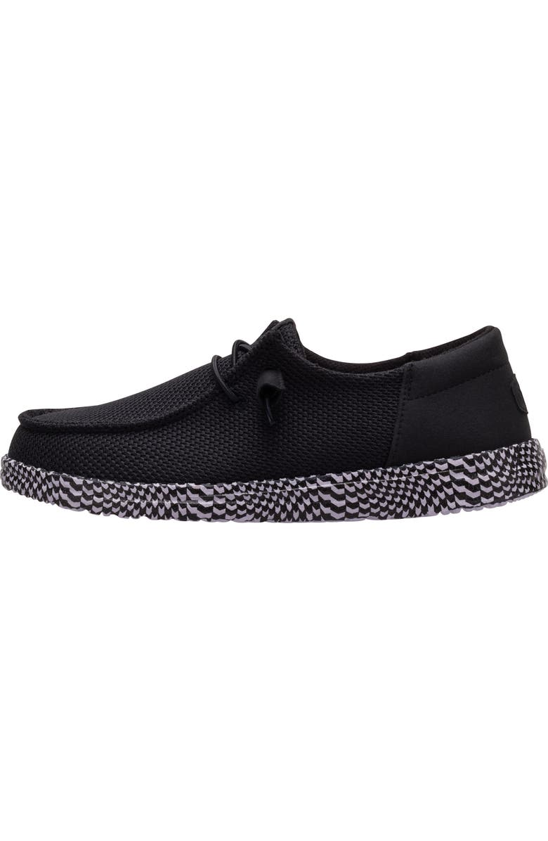 Hey Dude Wendy Funk Warped Geo Sneaker, Alternate, color, Black