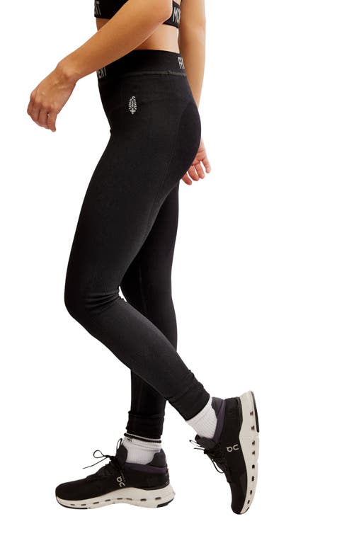 Free People Fp Movement Long Haul Leggings In Black