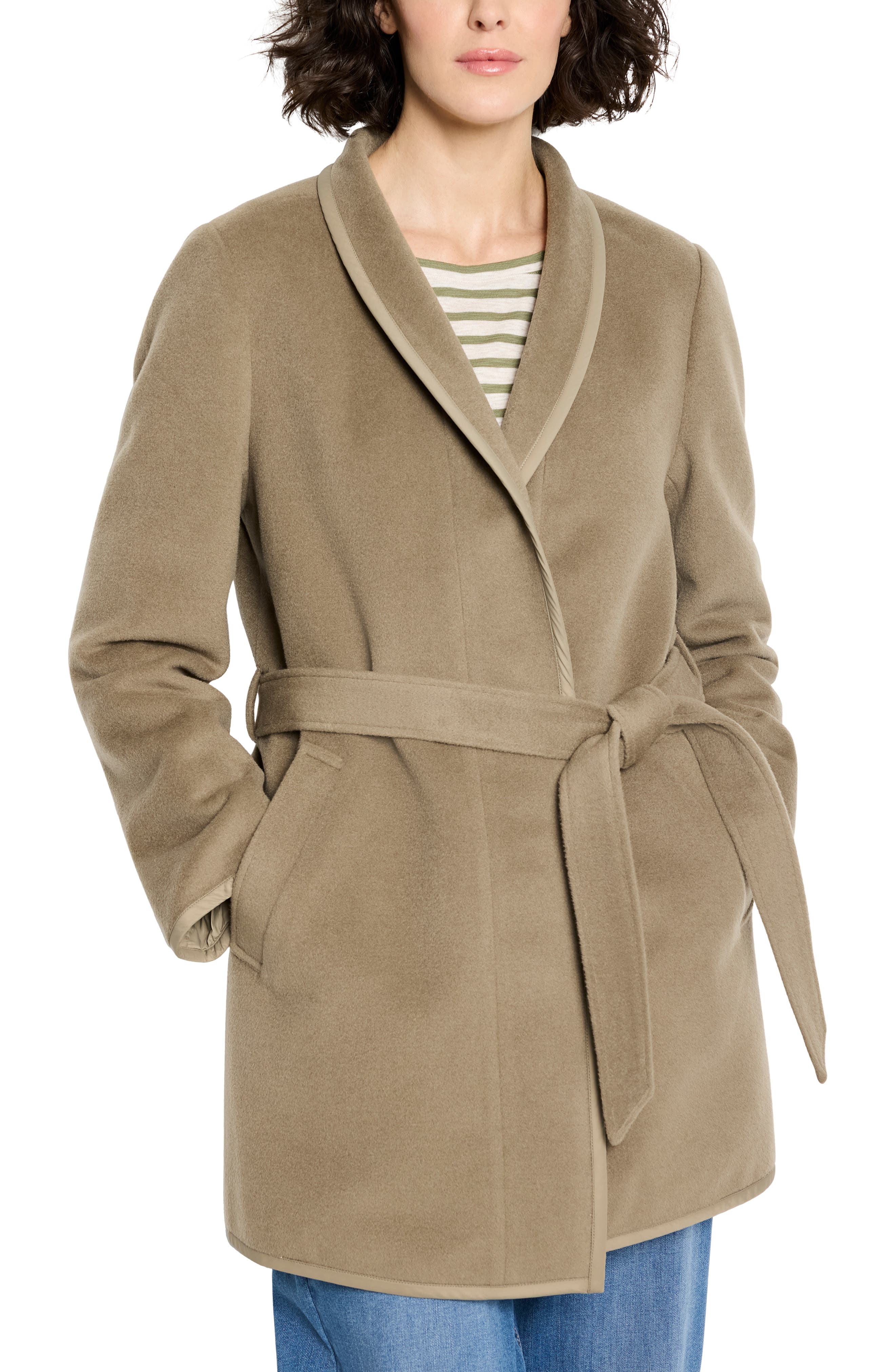 Reversible Belted Coat - image 4