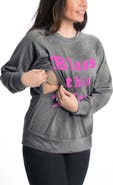 BUN Maternity Nursing Apparel Relax Nursing Sweatshirt