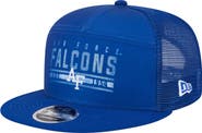 New Era Men's New Era Royal Air Force Falcons Split Panel 9FIFTY Snapback Trucker Hat