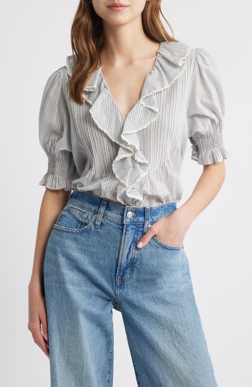 Doen Henri Shirt In Adelaide Stripe