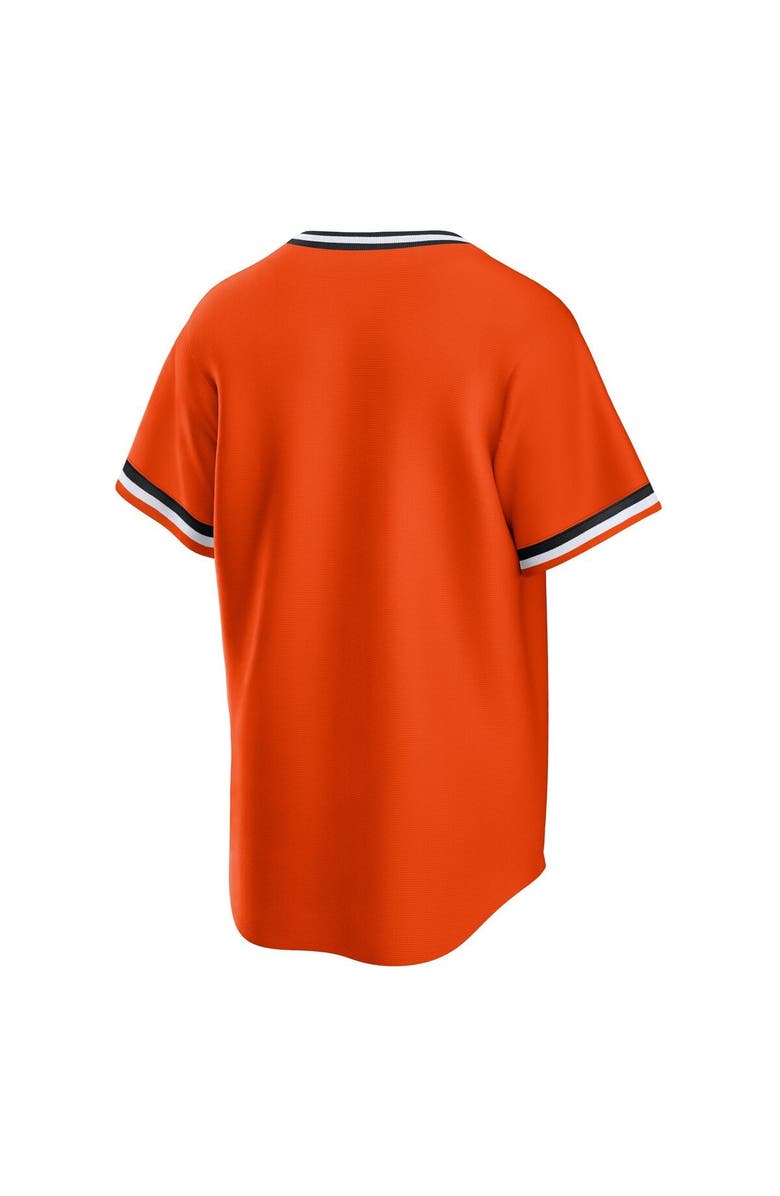 Nike Men's Nike Orange Baltimore Orioles Alternate Cooperstown Collection Team Jersey, Alternate, color,