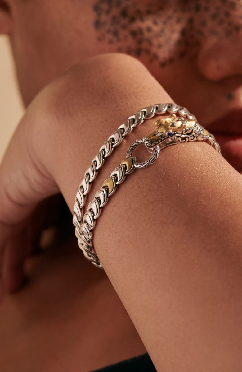 John Hardy Legends Naga Double Wrap Bracelet, Alternate, color, 